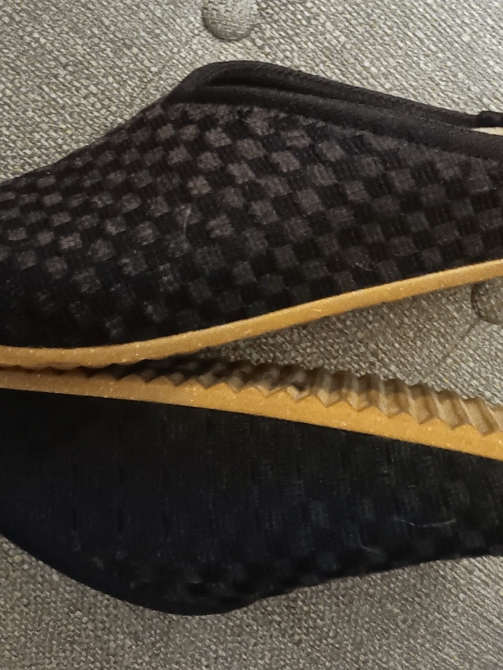 Rothy's Casual Hemp Blend, Slip On Mule Clog Shoes Black Women's Size7 - Picture 6 of 6